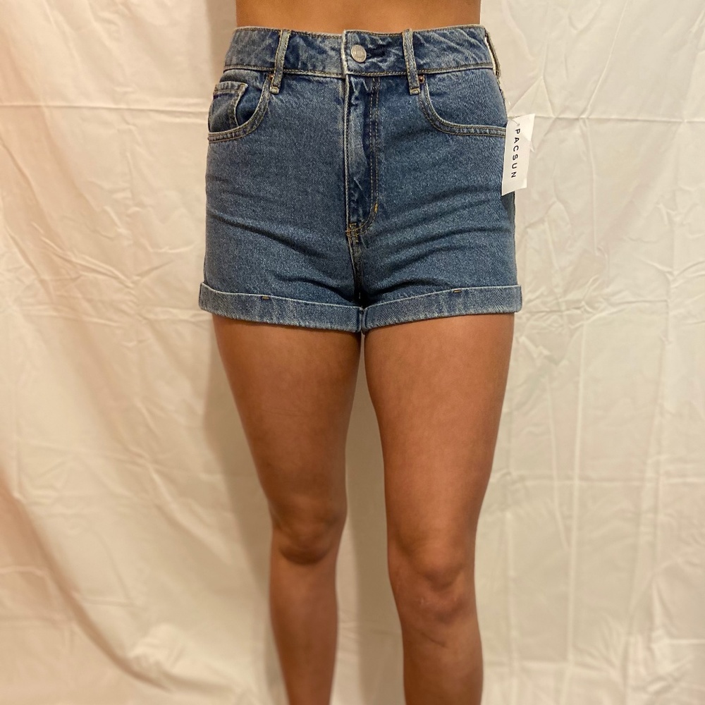 Pac Sun Mom Jean Shorts